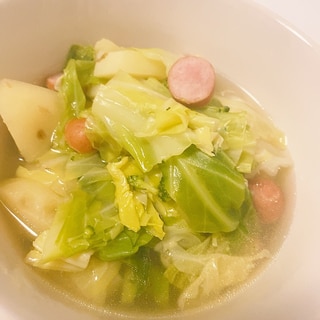 余り物で簡単♡野菜のポトフ♡